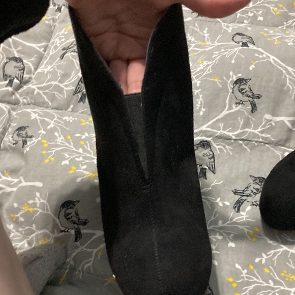 Black lace up booties - Picture 3 of 5